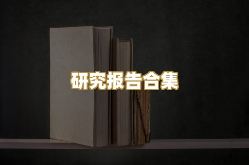 研究报告合集